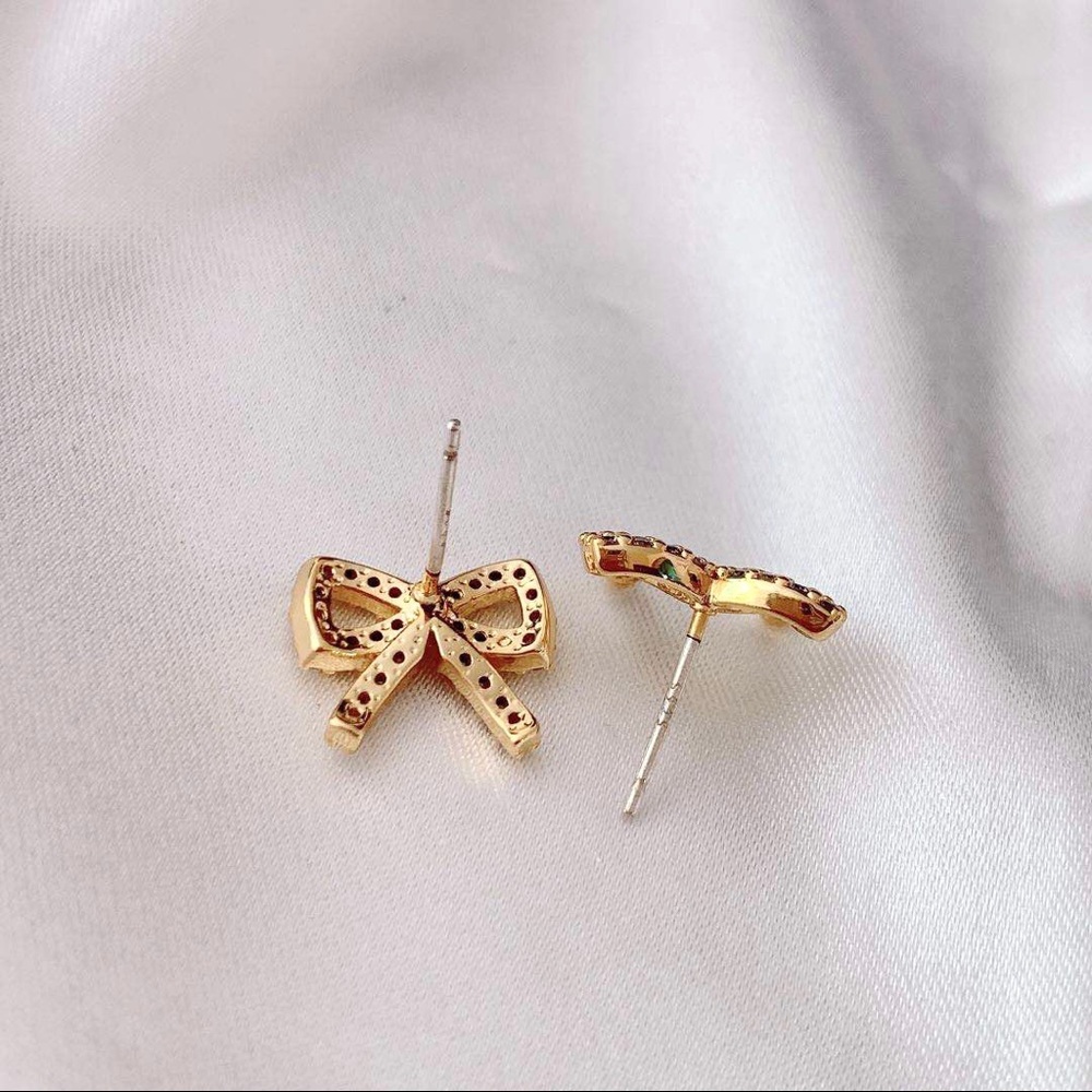 ⭐️Host Pick⭐️Kate Spade Gemstone Bowknot Earrings - Picture 6 of 9